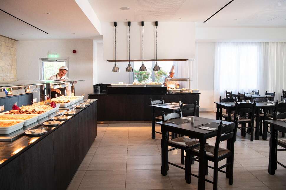 Een foto van de faciliteiten bij Akti Beach Village Resort