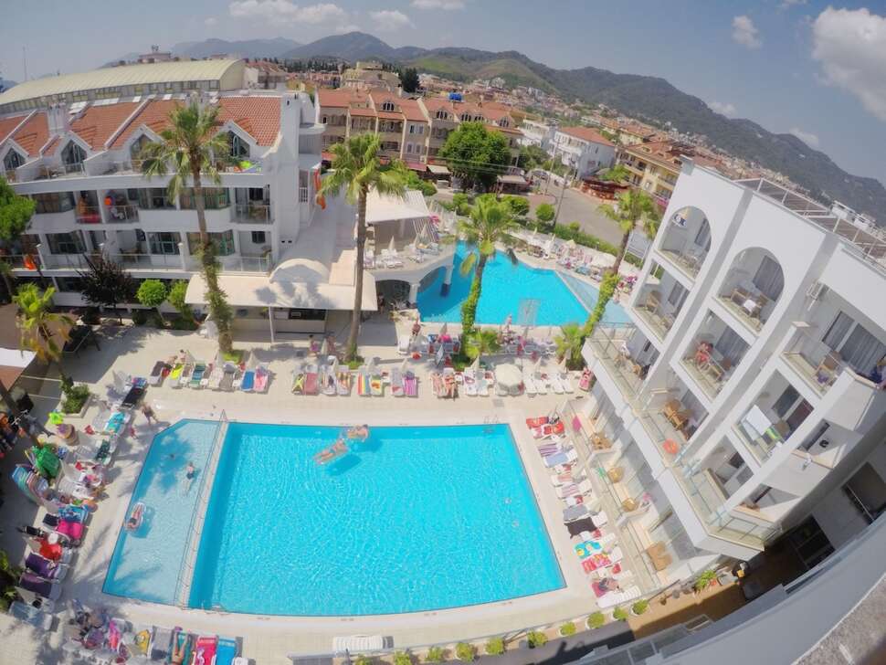 Een foto van het zwembad bij Club Atrium Marmaris