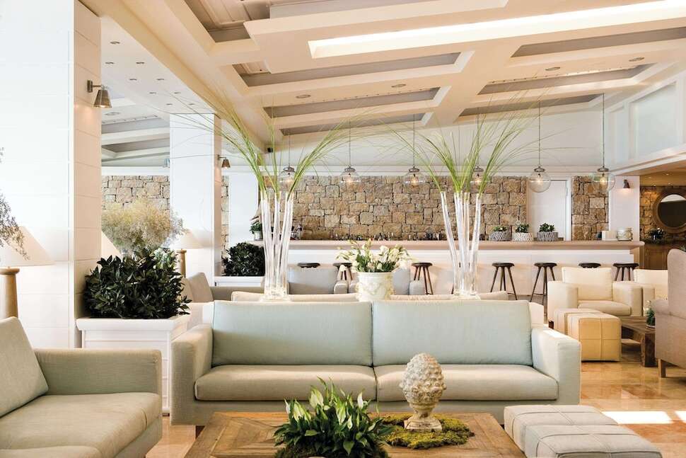 Een foto van de faciliteiten bij Sani Beach Club