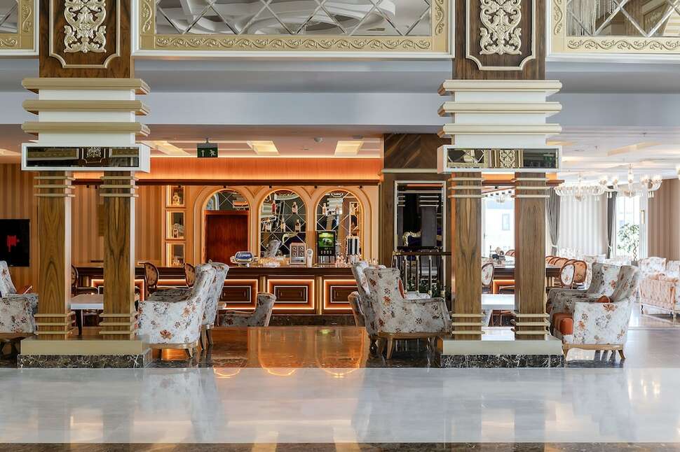 Een foto van het interieur van Hotel Oz Side Premium