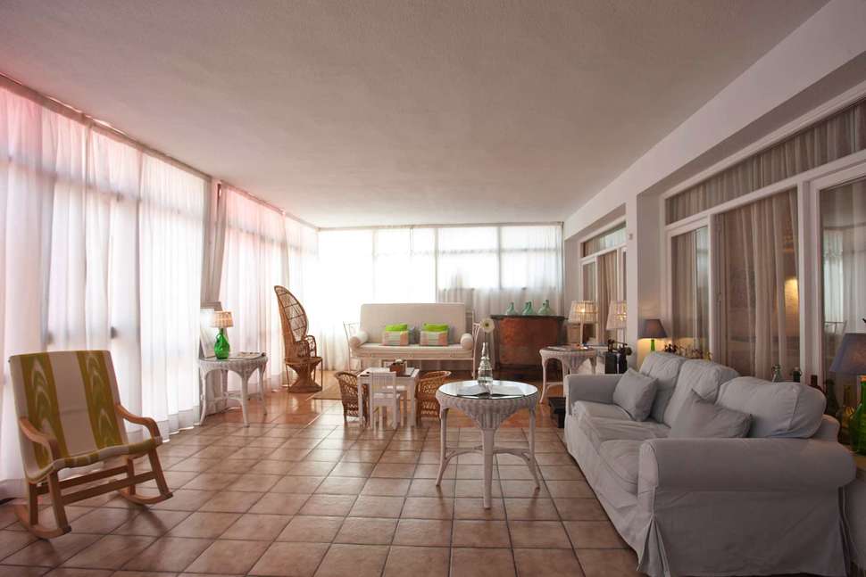 Een foto van het interieur van Galaxia Boutique Hotel