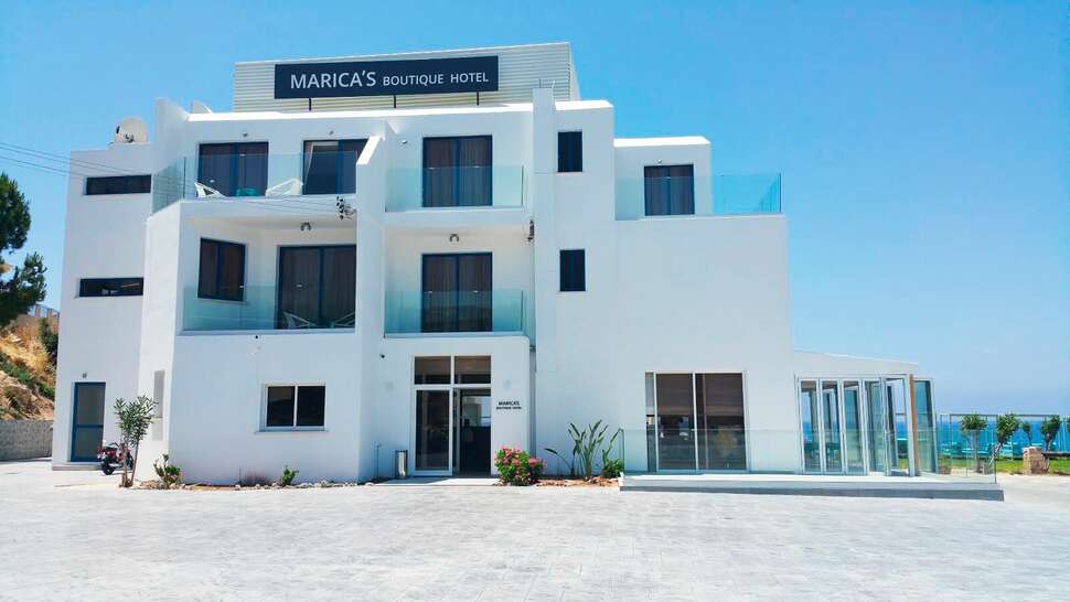 Een foto van de buitenkant van Marica's Boutique Hotel