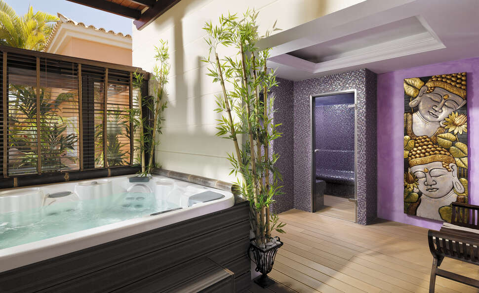Ein Foto von den Einrichtungen im Green Garden Resort
