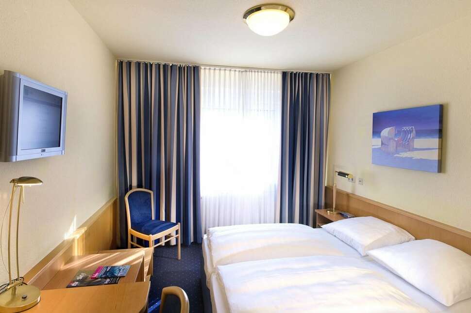 Een foto van Tryp by Wyndham Lubeck Aquamarin Hotel