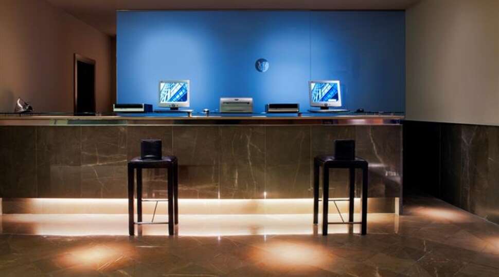 Een foto van het interieur van Eurostars Gran Valencia