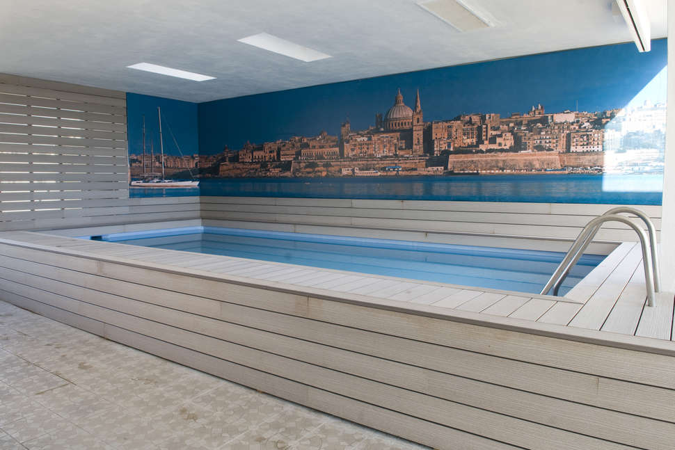 Een foto van het zwembad bij Bayview Hotel & Appartementen