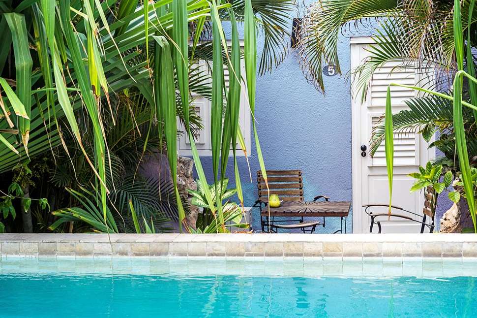 Een foto van het zwembad bij Pietermaai Boutique Hotel