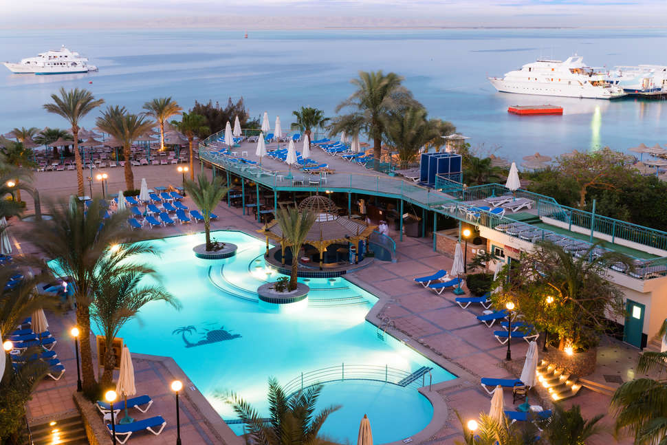 Een foto van het zwembad bij Bella Vista Resort Hurghada