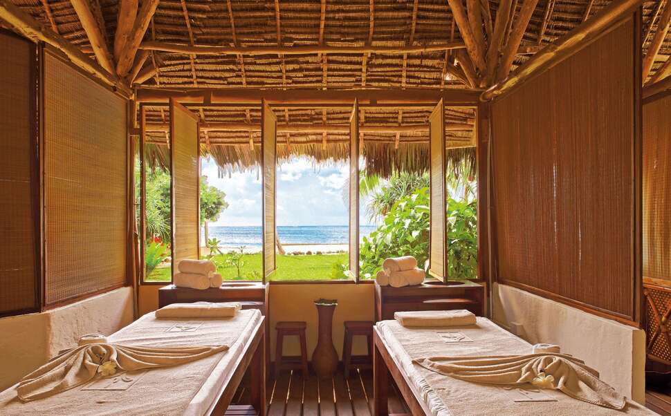 Ein Foto von den Einrichtungen im Bluebay Beach Resort & Spa
