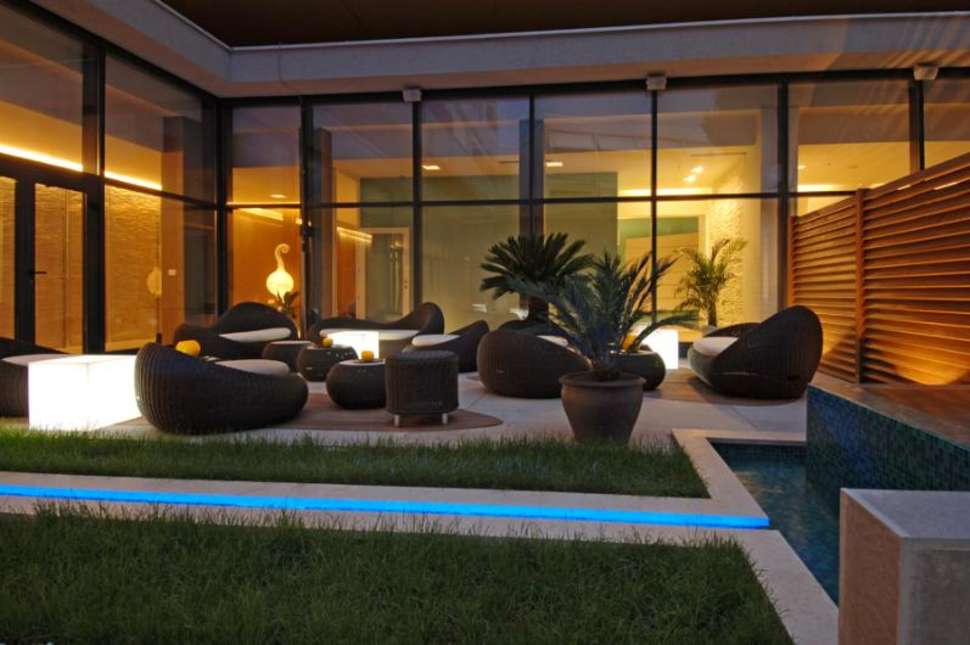 Ein Foto von der Außenansicht des Maistra Select Island Hotel Istra