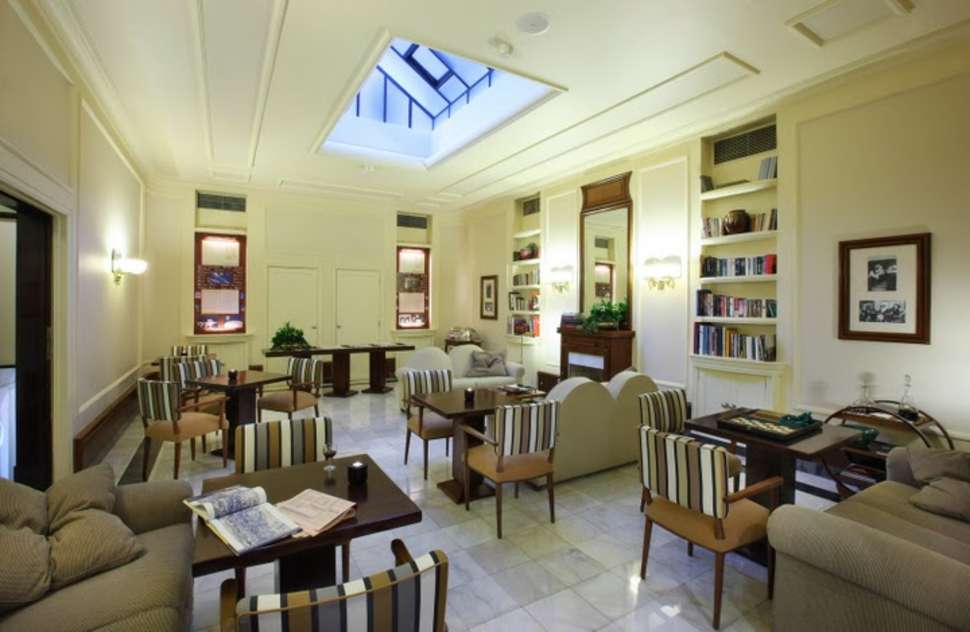 Ein Foto vom Innenbereich im Hotel Lisboa Plaza