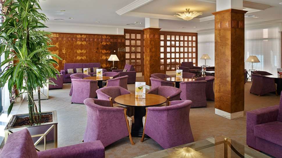 Een foto van het interieur van Hipotels Hipocampo Palace & Spa Hotel