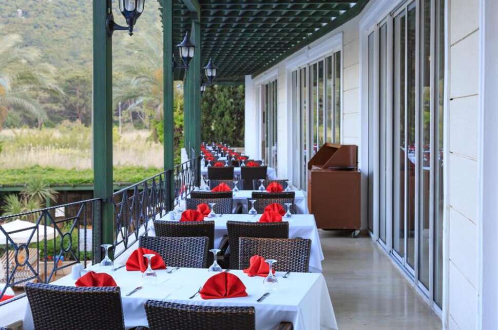 Ein Foto von den Einrichtungen im Meder Resort