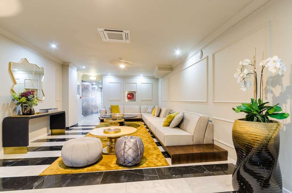 Een foto van het interieur van Hotel Borges Chiado