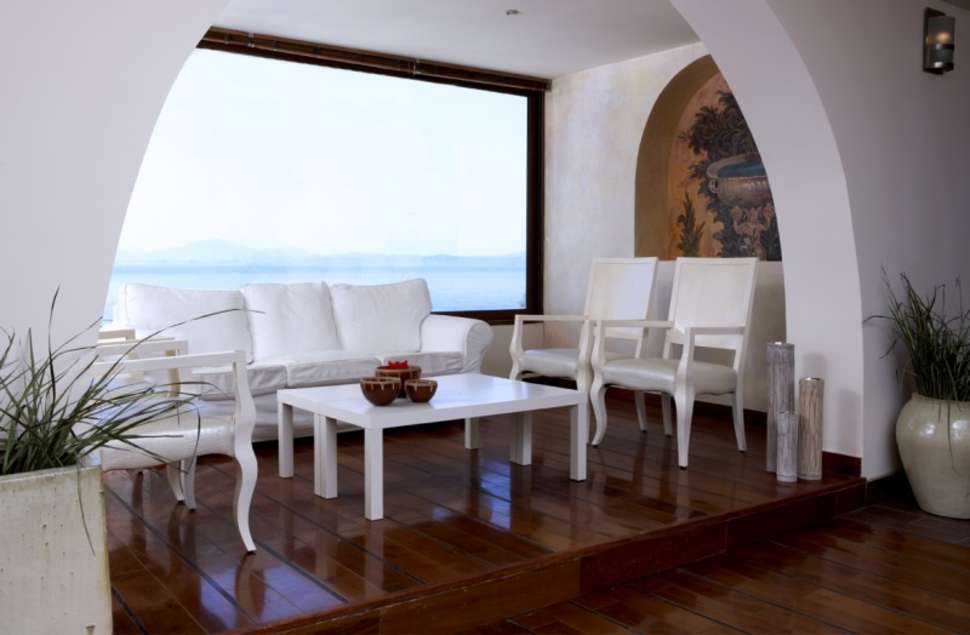 Een foto van het interieur van Sunshine Corfu Hotel & Spa