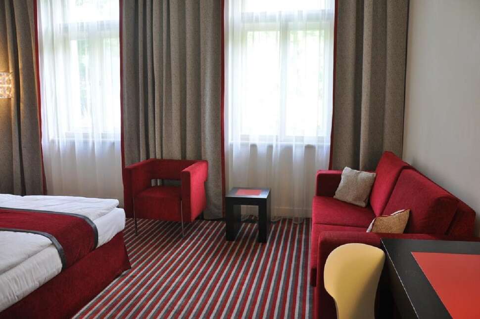 Ein Foto Hotel Red & Blue Design