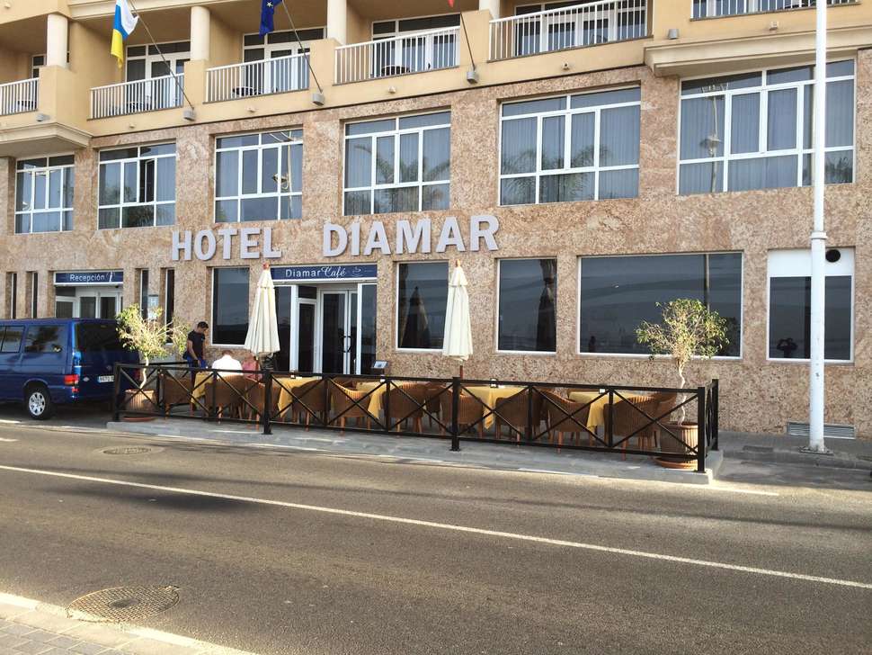 Ein Foto von einer Übersicht des Hotel Diamar