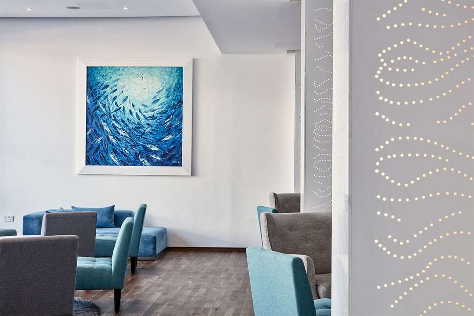 Ein Foto vom Innenbereich im Atlantica Sancta Napa Hotel