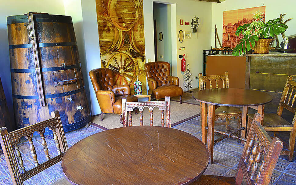 Een foto van het interieur van Estalagem Do Vale