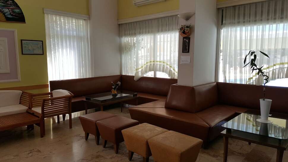 Ein Foto vom Innenbereich im Golden Moon Aparthotel