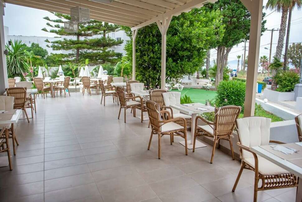Ein Foto von den Einrichtungen im Palm Beach Hotel Kos