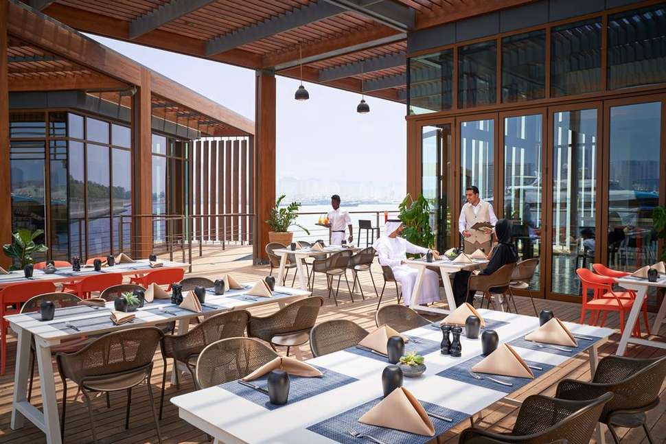 Ein Foto von den Einrichtungen im Canopy by Hilton Dubai Al Seef