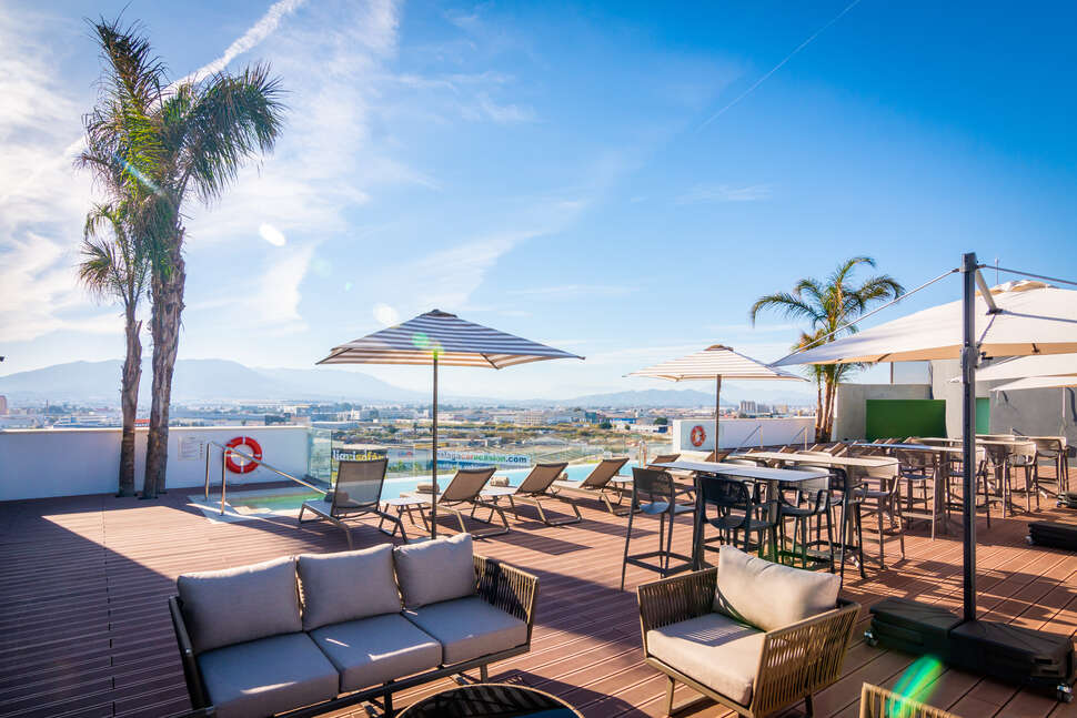 Een foto van het zwembad bij Malaga Vibes