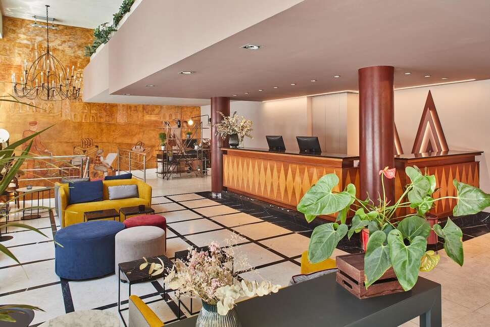 Ein Foto Silken Hotel Sant Gervasi