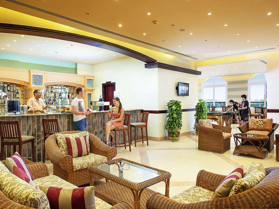 Een foto van het interieur van Concorde Moreen Beach Resort & Spa