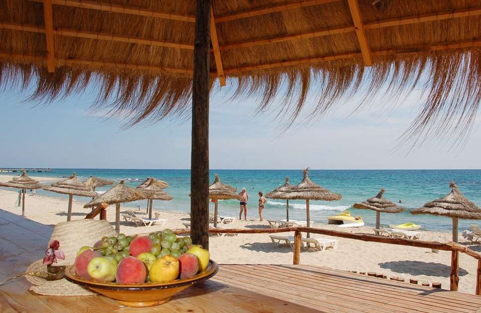 Een foto van het strand bij Byzance Hotel