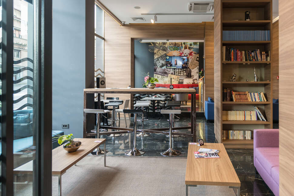 Een foto van de faciliteiten bij 88 Rooms Hotel