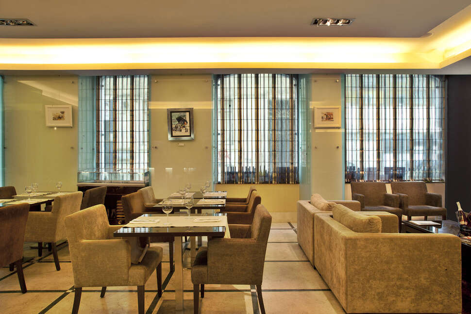 Een foto van het interieur van Turim Restauradores Hotel