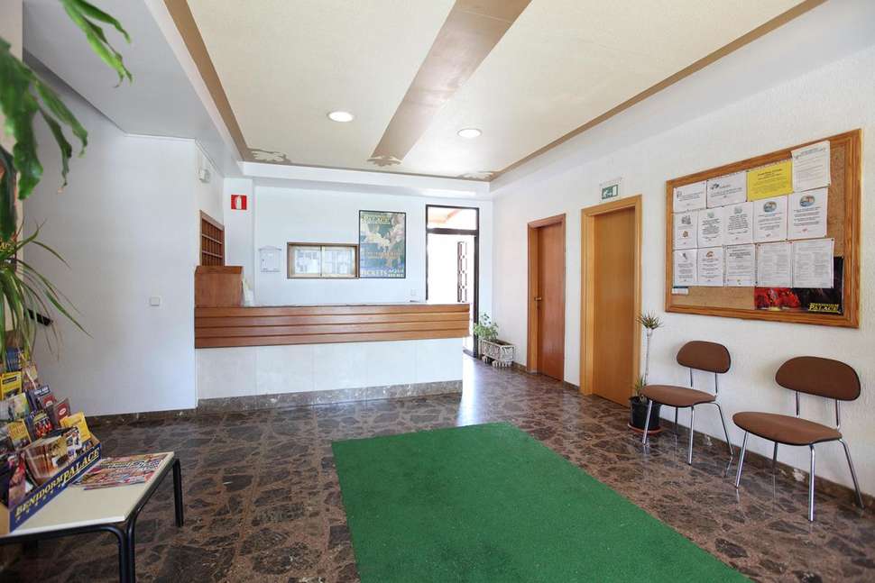 Een foto van het interieur van La Caseta Appartementen