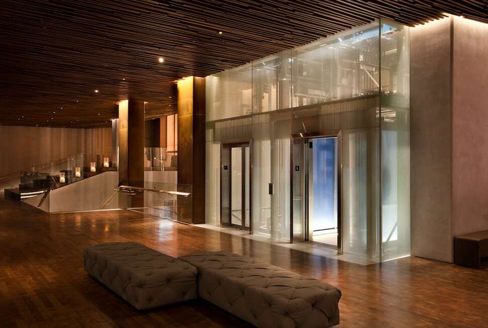 Een foto van het interieur van Row NYC