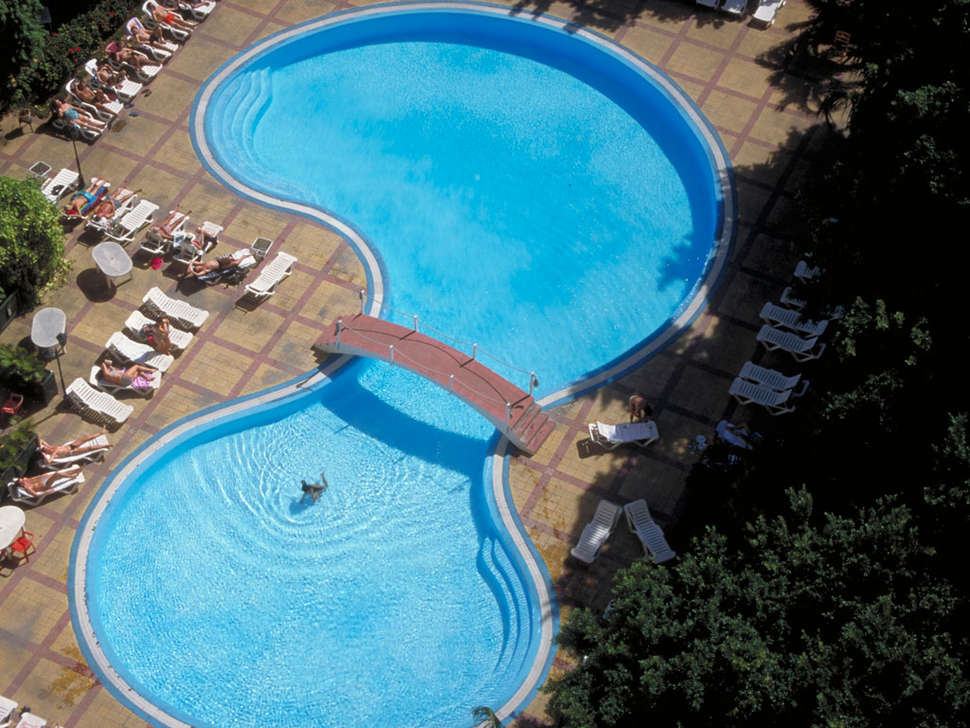 Ein Foto von einer Übersicht des Mercure Sevilla Havane