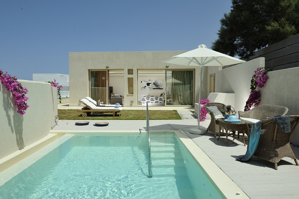 Een foto van Knossos Beach Bungalows & Suites