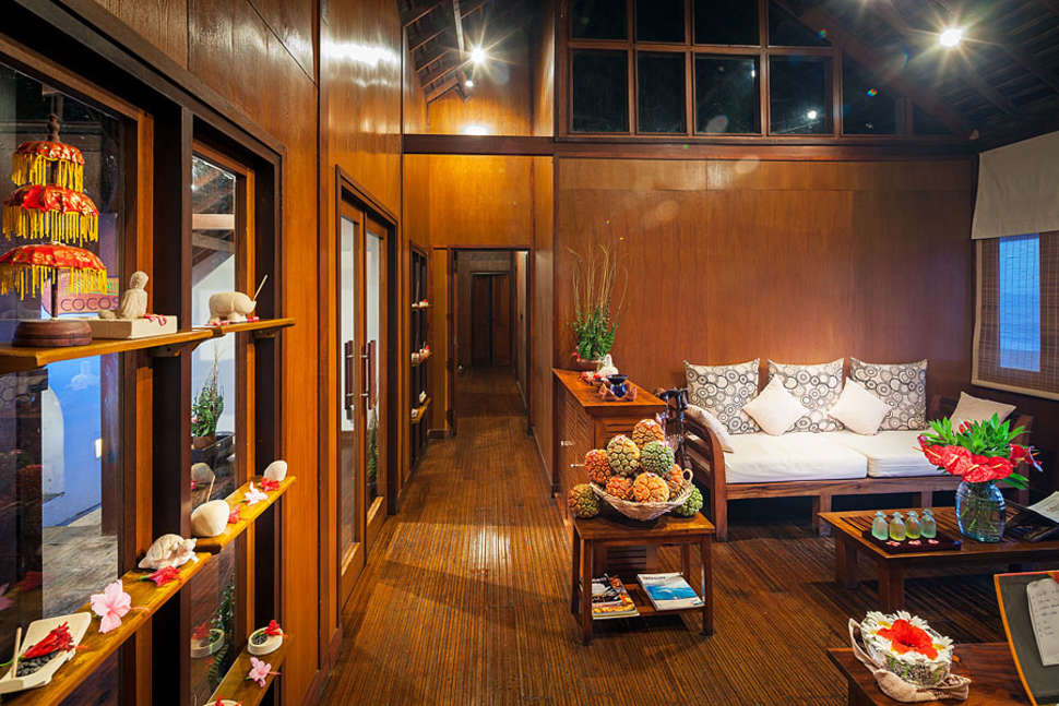Een foto van het interieur van Mount Lavinia