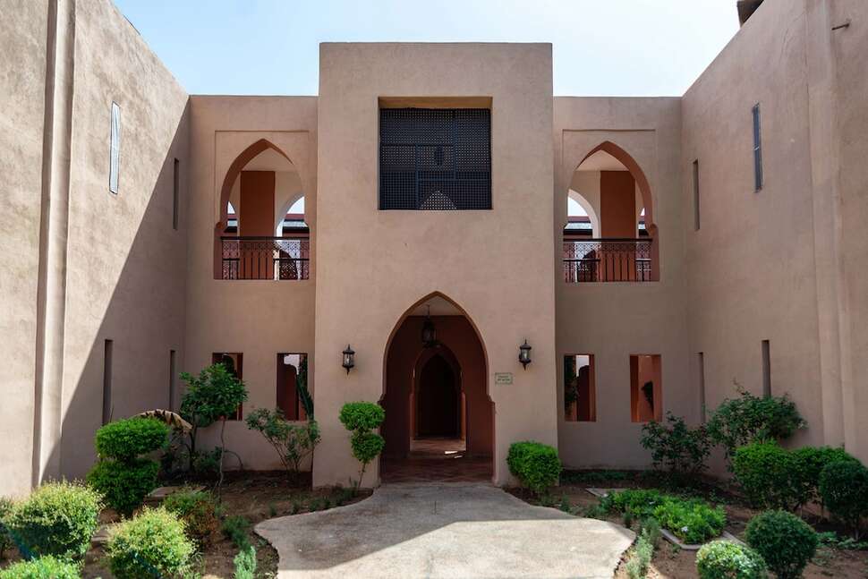 Een foto van de buitenkant van Marrakech Ryads Parc & Spa