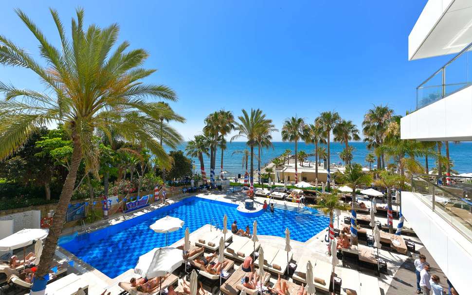 Een foto van een overzicht van Amare Marbella Beach Hotel