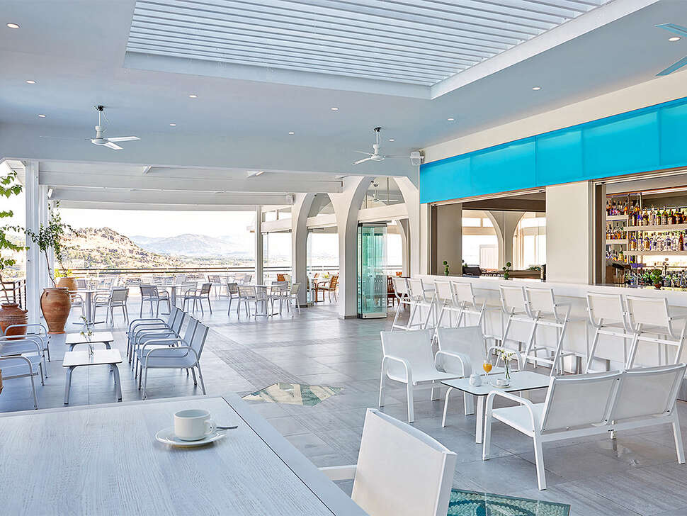 Ein Foto von den Einrichtungen im Hotel Lindos Mare