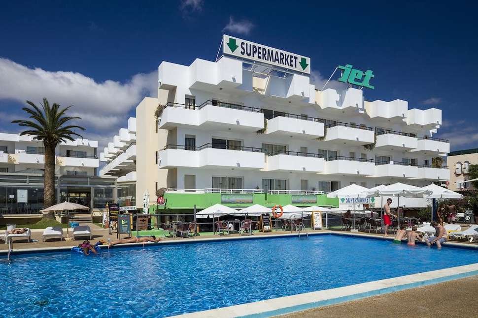 Een foto van een overzicht van Ibiza Jet Appartementen