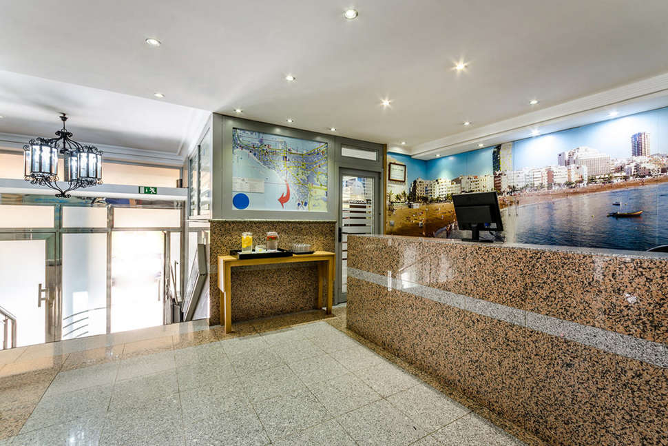 Een foto van het interieur van Hotel Alisios Canteras
