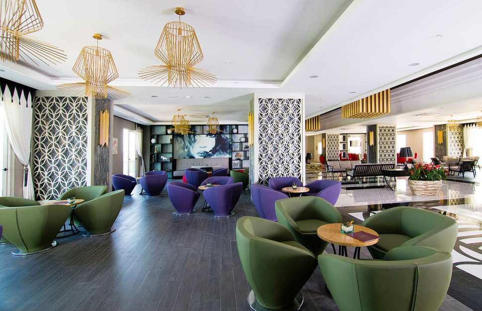 Een foto van het interieur van Port River Hotel & Spa