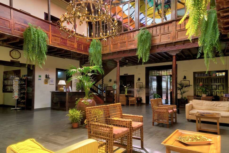 Een foto van het interieur van Hotel Marquesa
