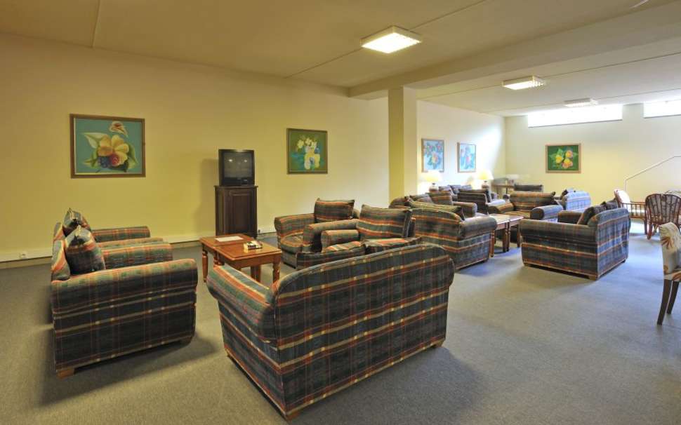 Een foto van het interieur van Pestana Ocean Bay