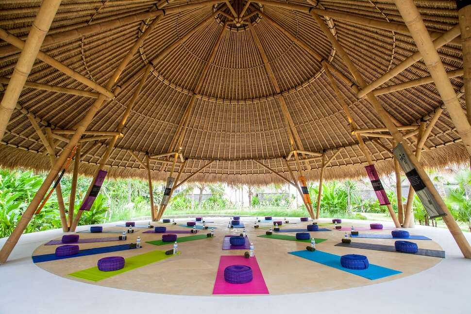 Een foto van de faciliteiten bij Wyndham Tamansari Jivva Resort