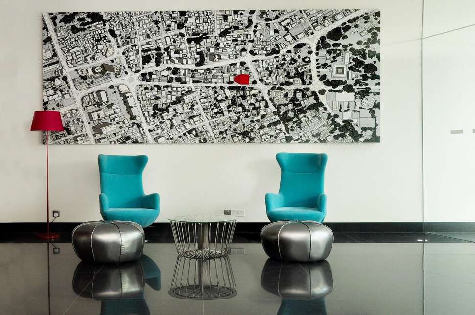 Een foto van het interieur van Cinnamon Red Colombo