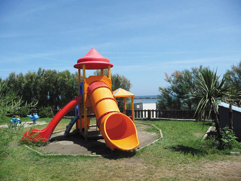 Een foto van de faciliteiten bij Camping Spiaggia e Mare
