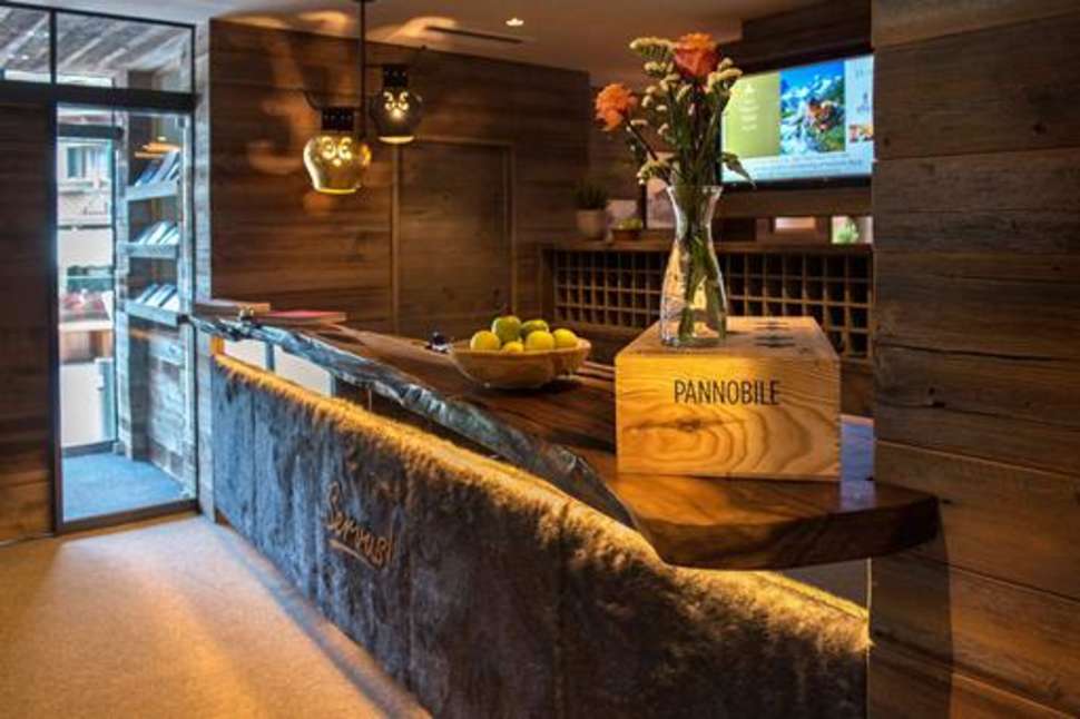 Een foto van het interieur van Gasthof Eder