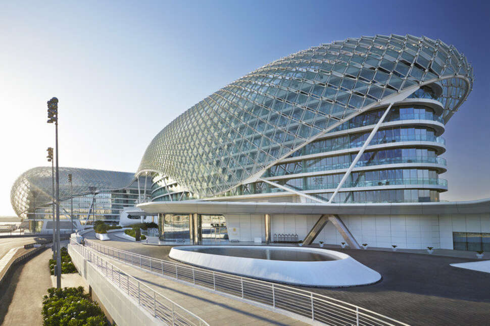 Een foto van een overzicht van W Abu Dhabi – Yas Island